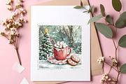 Christmas Stamp Clipart, a Transportation Illustration by SinaCreation (Thumbnail 6 of 9)