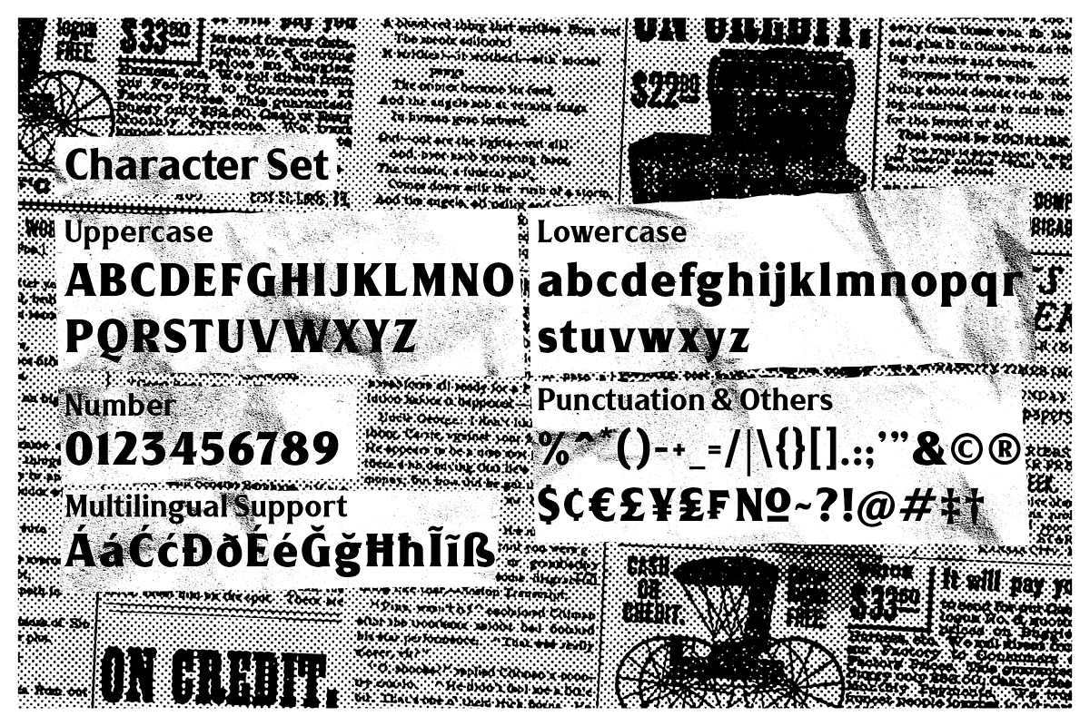 Ribelano Typeface, a Serif Font by Frantic Disorder (Photo 4 of 9)