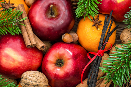 Christmas food with decoration, a Food & Drink Photo by LiliGraphie