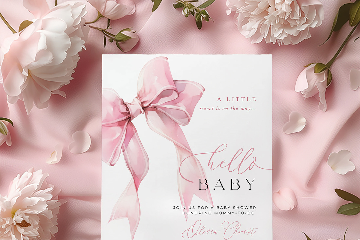 Pink Bow Coquette, an Illustration by heyiamalice (Photo 6 of 7)