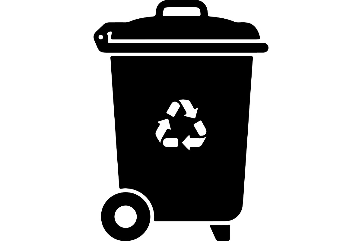Eco Recycling Bin Icons Bundle, a Healthcare Illustration by abu67222 (Photo 9 of 16)