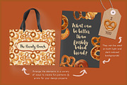 Bread & Bakery Goodies Clip Art, a Food Illustration by Cynthia Arre (Thumbnail 3 of 5)