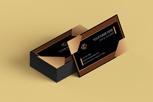 Luxury Business Card Design, a Business Card Template by Artnivora.Std