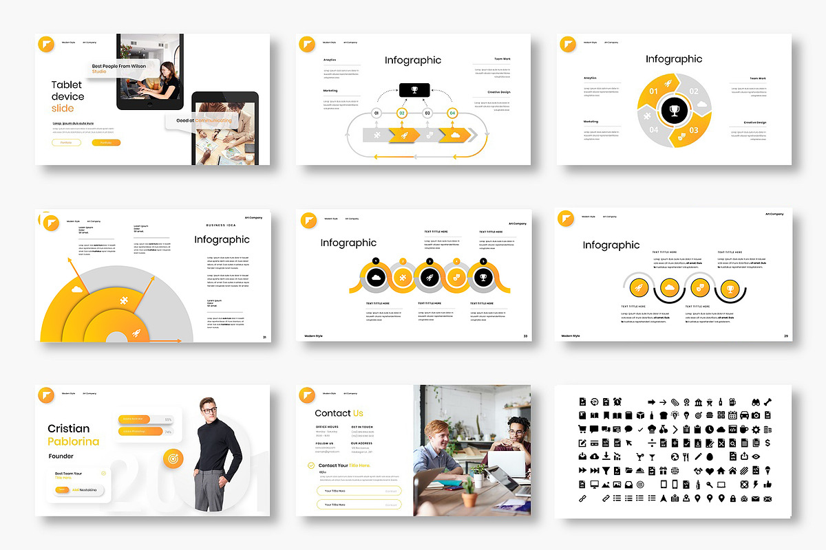 Wilson – Business Keynote Template, a Presentation Template by Dens Creative Studio (Photo 5 of 6)