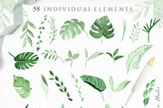 Botanica Watercolor Greenery Leaves, a Decorative Illustration by Momo Studio (Thumbnail 16 of 16)