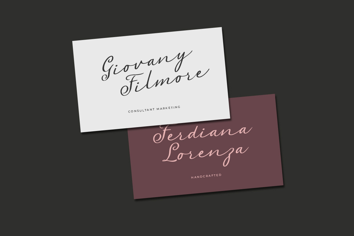 Arnette - Handwritten Script, a Script Font by Littlehand (Photo 2 of 10)