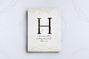 Floral Glitter Alphabet & Graphics, a Texture Illustration by Perfect Design (Thumbnail 2 of 8)