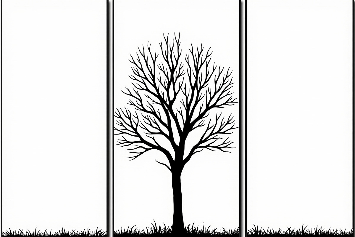 Multi-Panel Tree Silhouette Laser, a Graphic by Creativeshirt (Photo 4 of 9)