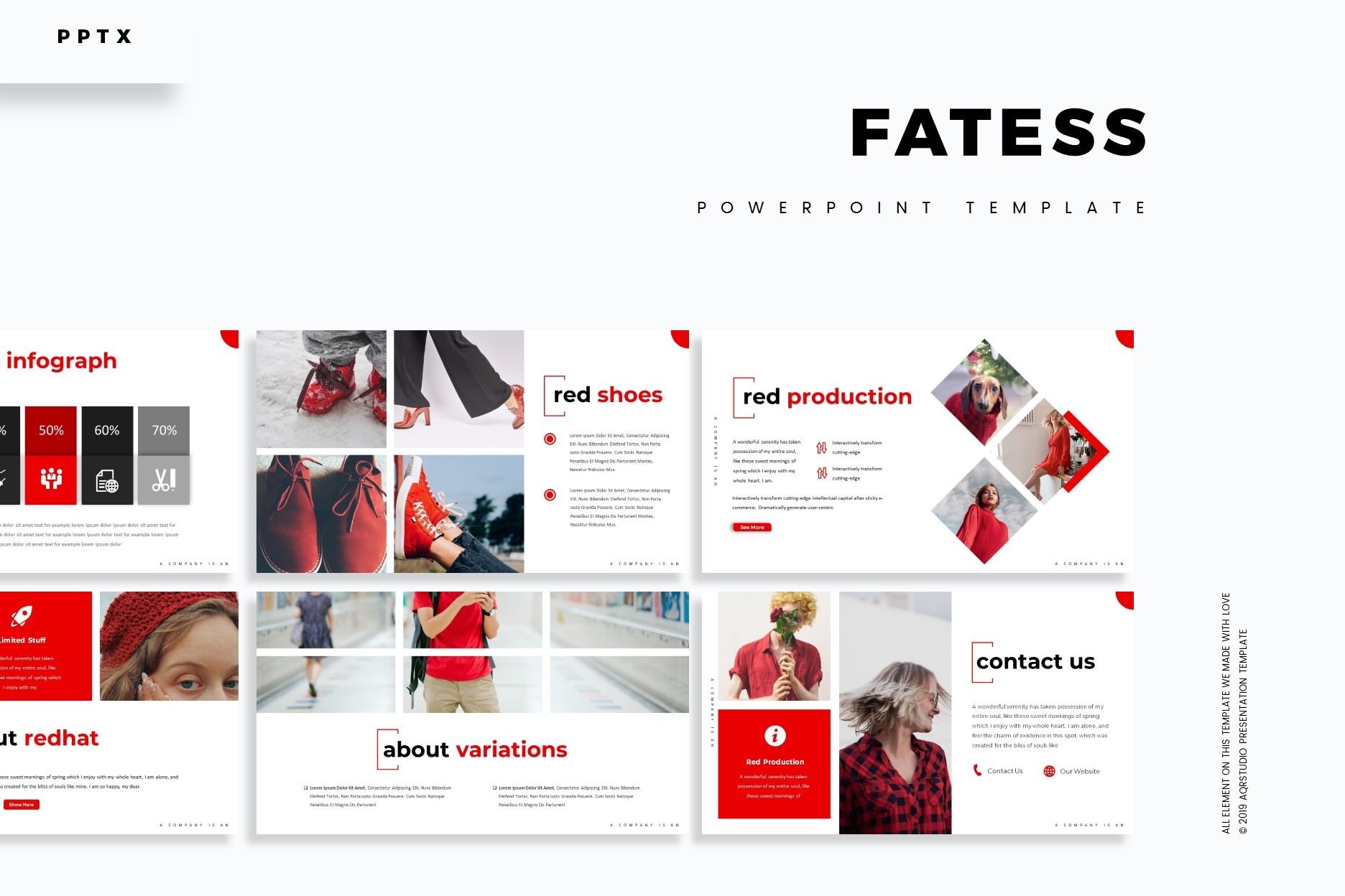 Fattes - Powerpoint Template, a Presentation Template by AQR Studio