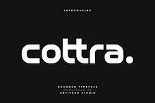 Cottra Rounded Logo Font