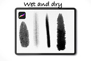 Gouache brushes for Procreate, a Brush Add-On by Art Sproot (Thumbnail 2 of 7)