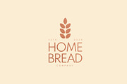 Home Bread Brand Bakery, Pastry Logo, a Branding & Logo Template by Bordo (Thumbnail 1 of 11)