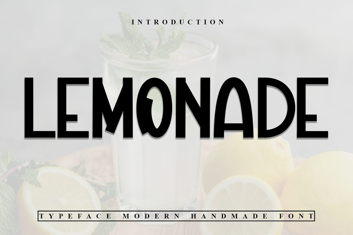 Lemonade, a Sans Serif Font by InermediaSTUDIO (Photo 1 of 7)