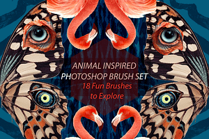 Animal Inspired PSD Brush Set