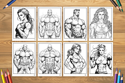 Artbook - Sports men & women, a Wallpaper Graphic by Cruiz Studio (Thumbnail 2 of 2)