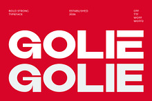 Golie - Heavy Bold Font
