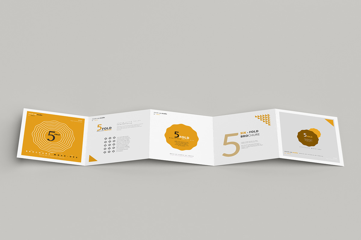 165 Brochure Mock-ups Big Bundle, a Print Template by pmvch (Photo 131 of 170)