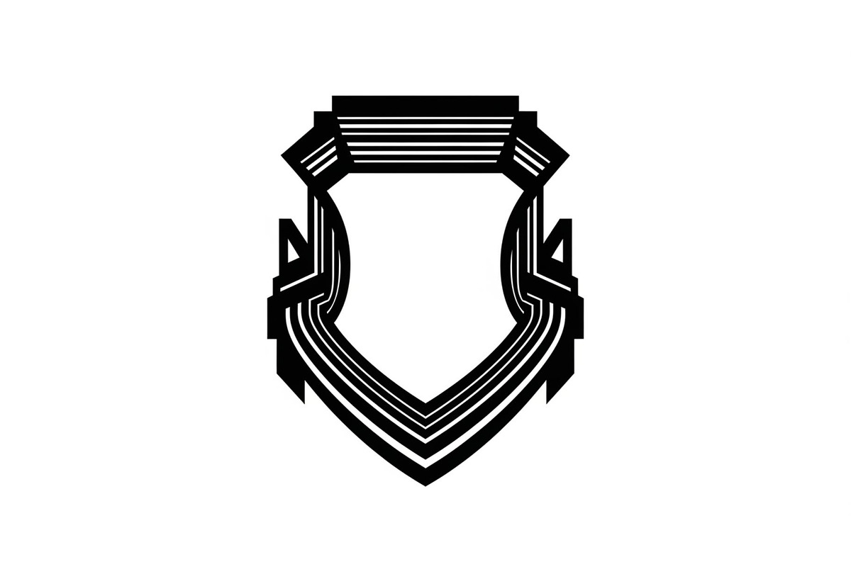 Art Deco Shield Frame SVG Bundle, an Illustration by Creativeshirt (Photo 13 of 31)