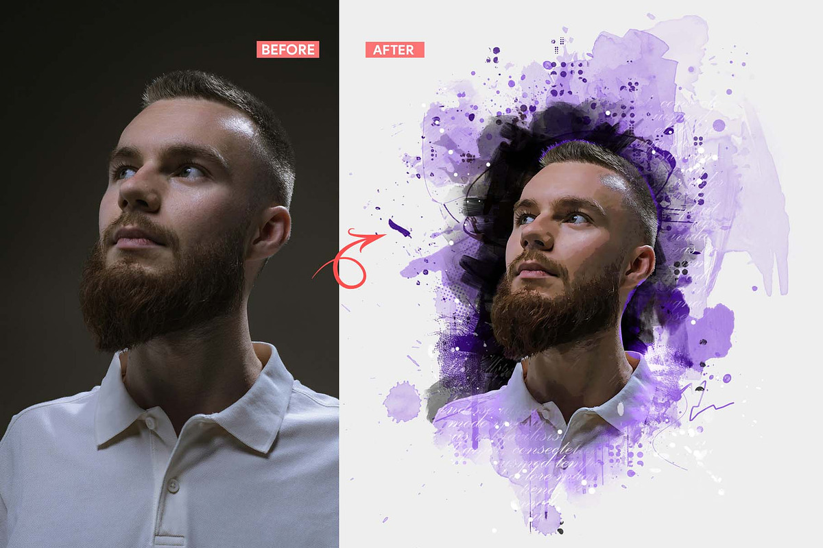 Aura Bloom Portraits PS Script, an Action Add-On by MRI STUDIO (Photo 9 of 24)