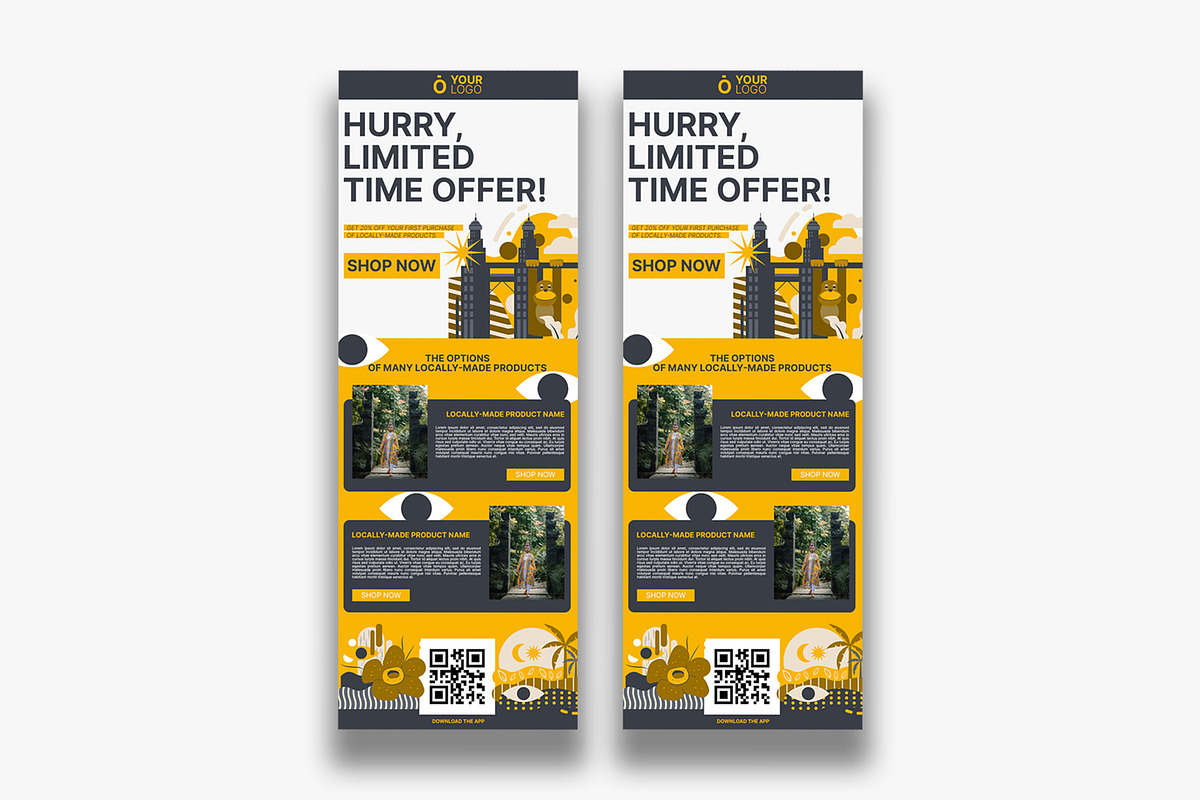 E-Commerce Email Newsletter, a Print Template by Esensifiksi.studio (Photo 2 of 3)