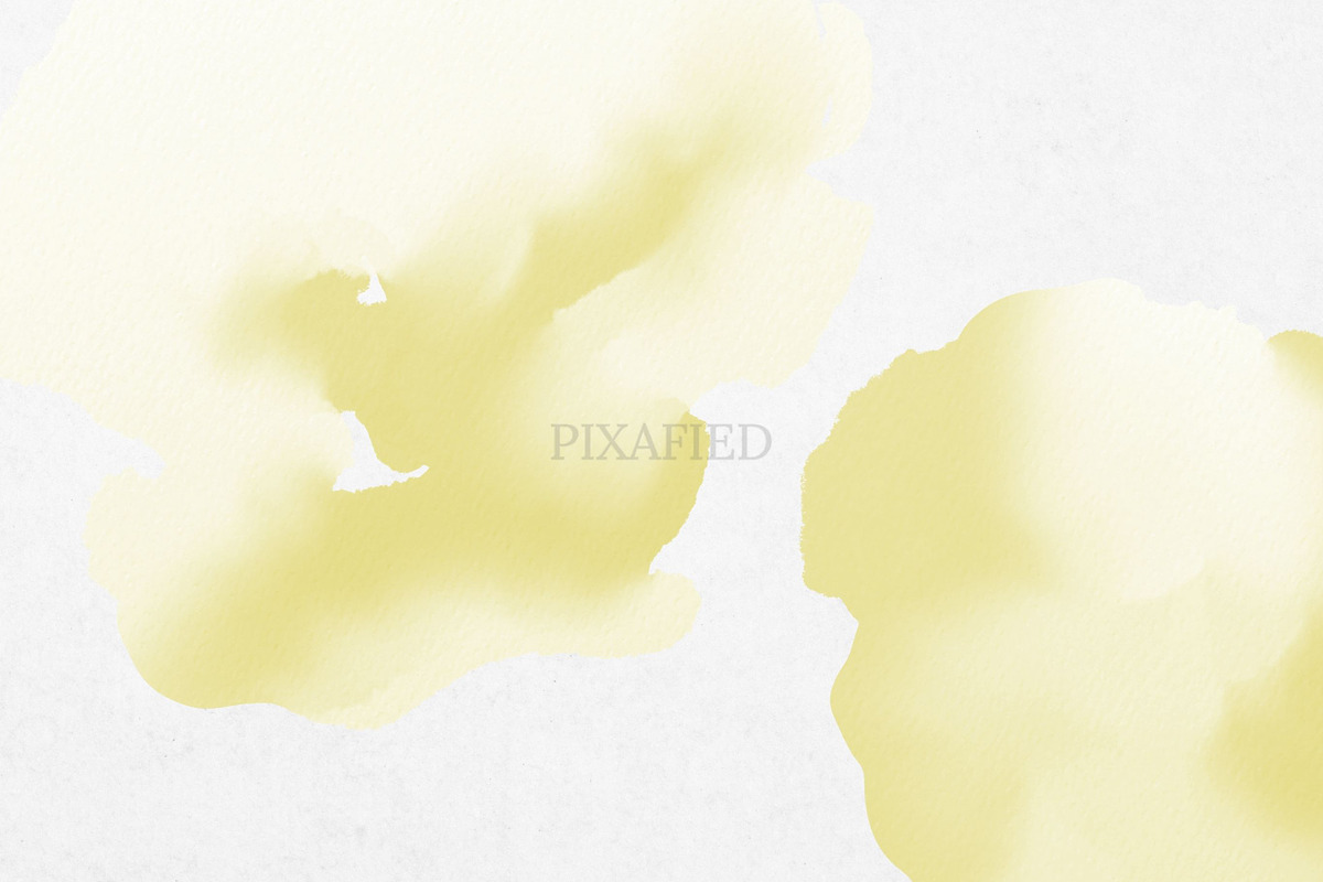 Yellow and White Watercolour Paint, a Decorative Illustration by Pixafied (Photo 2 of 4)