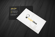 3 Realistic Business Card Mockups #2, a Print Template by Rafael Oliveira (Thumbnail 4 of 4)