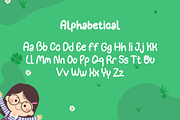 Oahyou Minna - Cute Adventure Font, a Blackletter Font by Dhabee (Thumbnail 3 of 5)