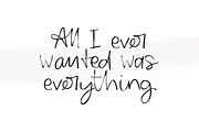 Karrilee - Handwritten Brush Font, a Script Font by KA Designs (Thumbnail 3 of 24)