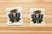 Wild snake and hot piston, a Branding & Logo Template by Judsart (Thumbnail 3 of 3)