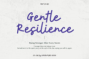 EZ Jaffeline, a Handwritten Font by Zafara Studios (Thumbnail 2 of 6)
