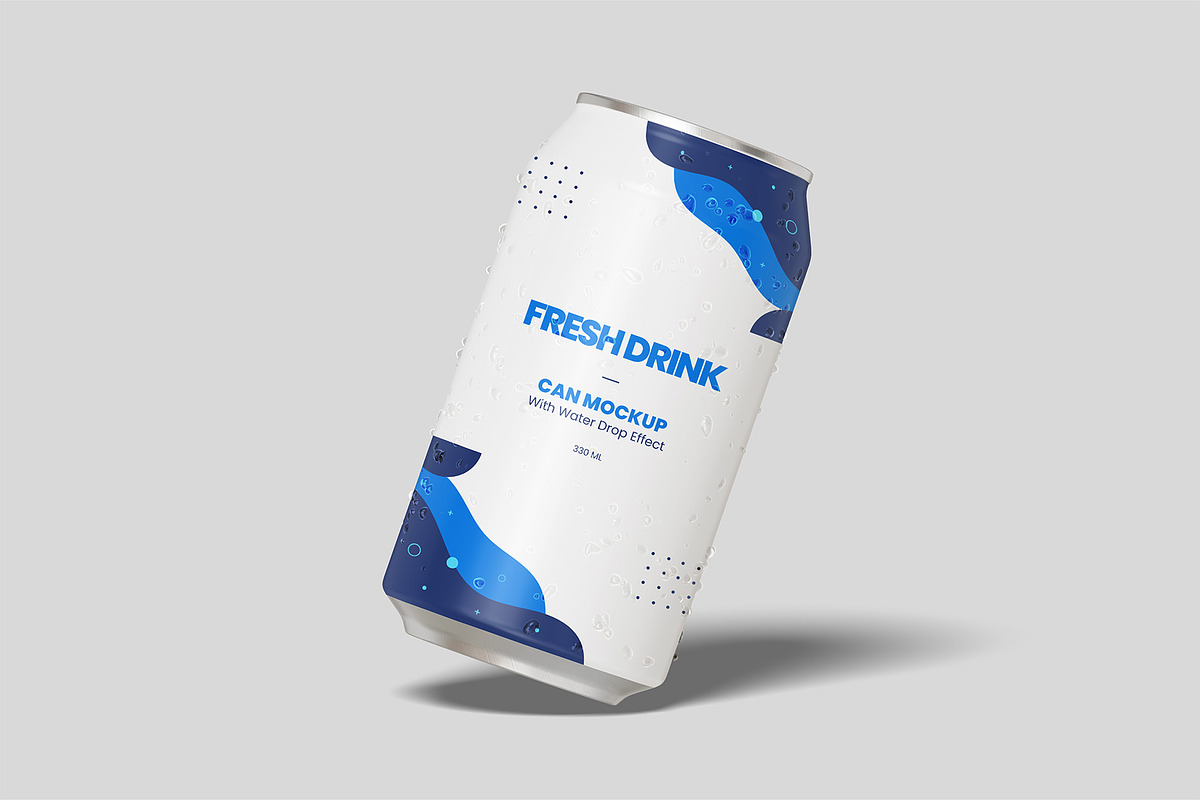 Cold Energy Drink Mockup | Soda Can, a Packaging Mockup by Compositing Studio (Photo 9 of 17)