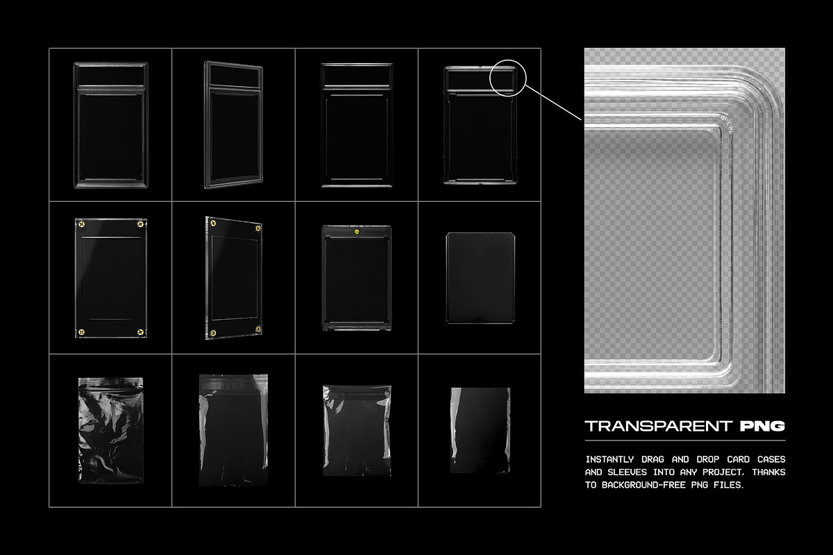 Trading Card Case Mockups, an Object Graphic by FLYERWRK (Photo 10 of 13)