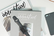 Currators Script, a Script Font by akrtype (Thumbnail 5 of 7)