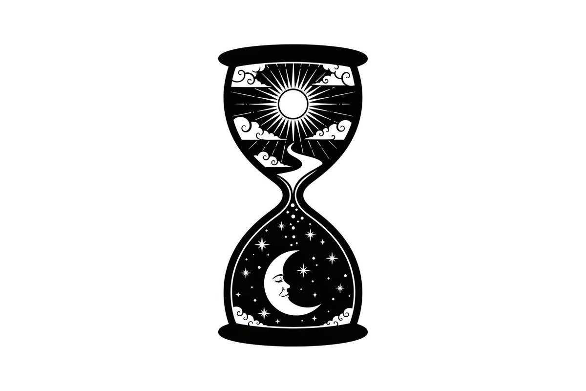 Celestial Sun Moon Hourglass Bundle, an Illustration by Gaye Art (Photo 26 of 31)