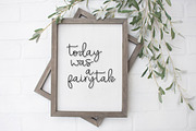 Dalina, a Script Font by Fonts & Printables (Thumbnail 4 of 4)