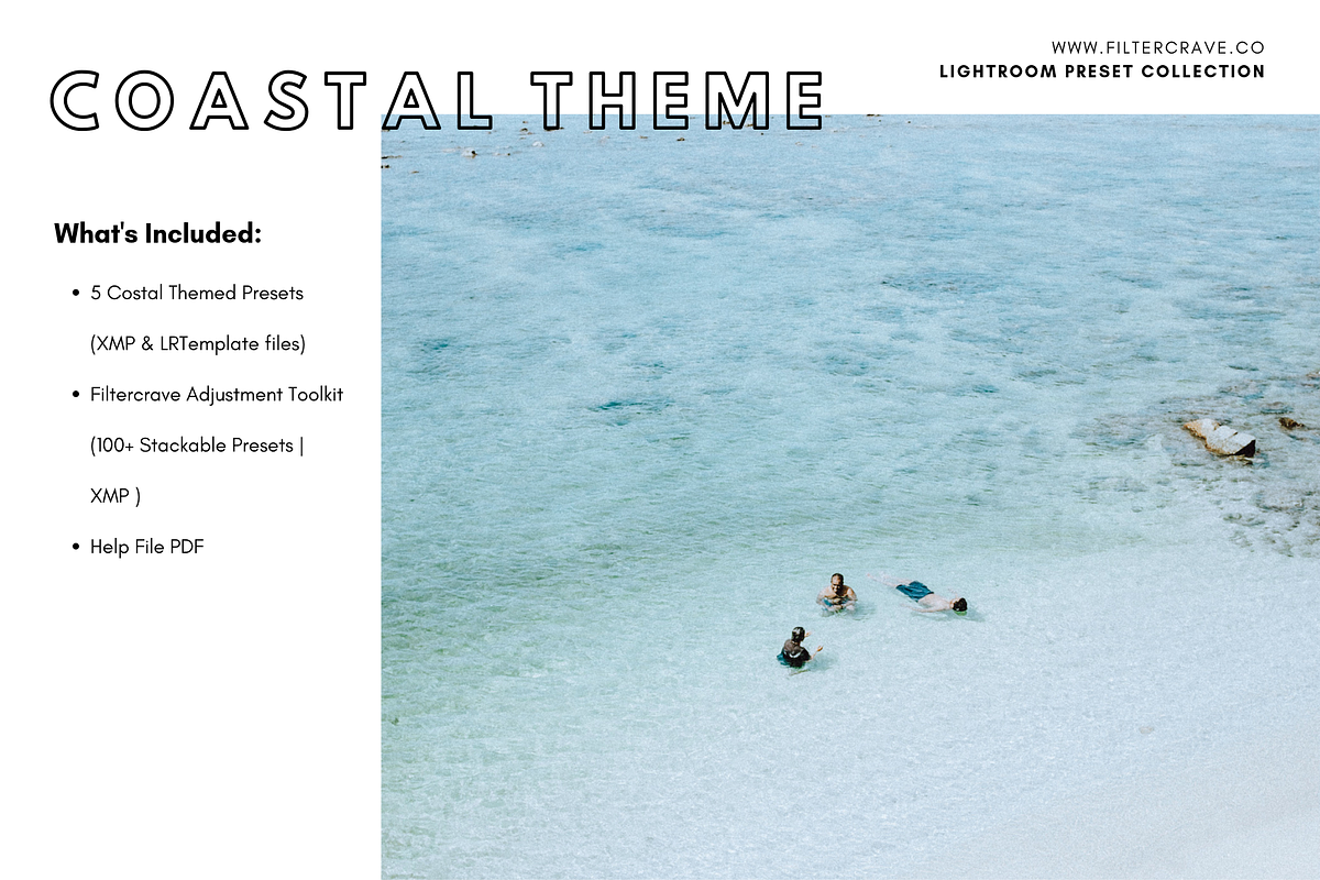 Coastal Mobile Lightroom Presets, an Action Add-On by Filtercrave (Photo 6 of 7)