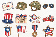 Veterans Day Silly Goose Clipart PNG, an Animal Illustration by SugarCloudStudioArt (Thumbnail 5 of 6)
