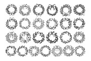 50 Christmas Wreath Procreate Stamps, a Brush Add-On by Procreate Sale (Thumbnail 4 of 5)