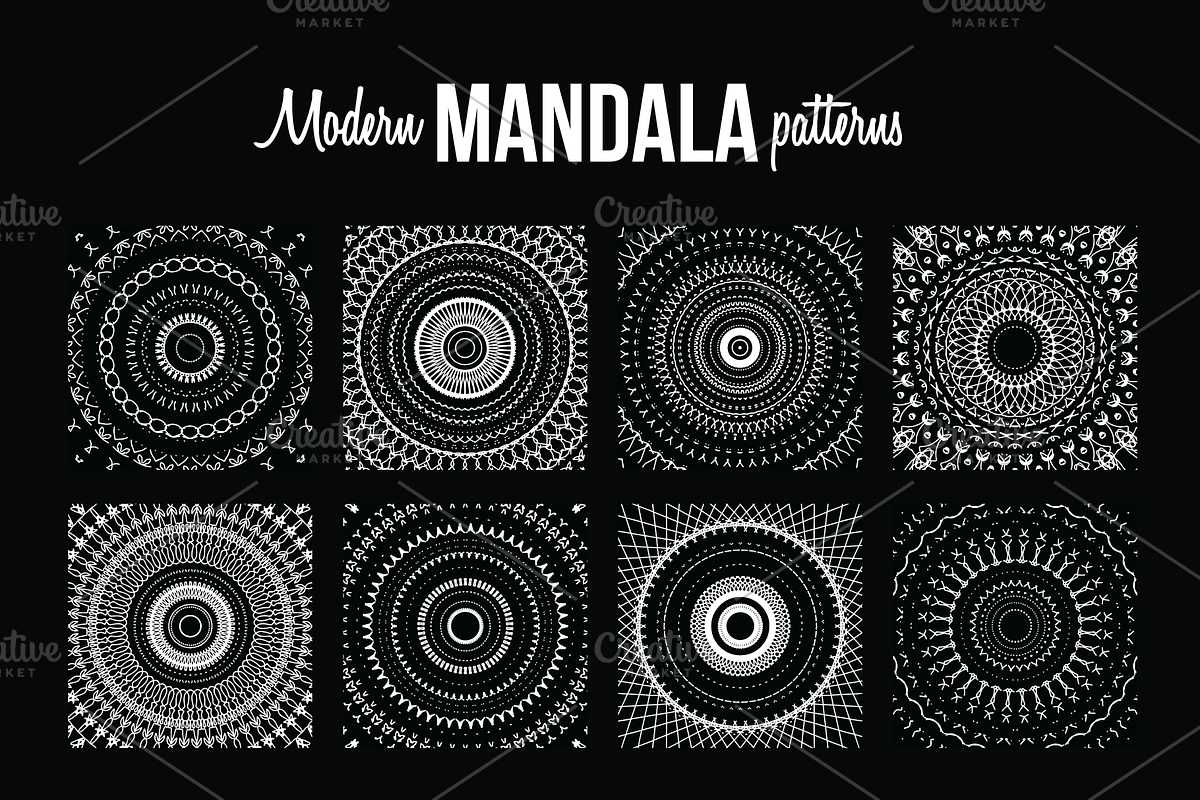 Modern mandala collection, an Illustration by The Odd Seed (Photo 8 of 27)
