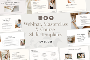 Webinar Masterclass Course Slideshow