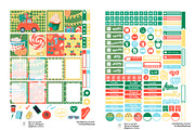 Christmas Retro Car Planner Stickers, a Design Template by DigitalDesignAI (Thumbnail 2 of 10)