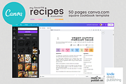Canva Recipes Cookbook Template, a Magazine Template by DeLaGranSiete (Thumbnail 12 of 12)