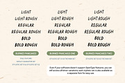 BURNED PANCAKES | Extended Family, a Handwritten Font by type peace (Thumbnail 5 of 17)