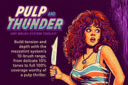 Pulp & Thunder Dry Kit (Illustrator), a Brush Add-On by G.A.R.M. Company (Thumbnail 7 of 13)
