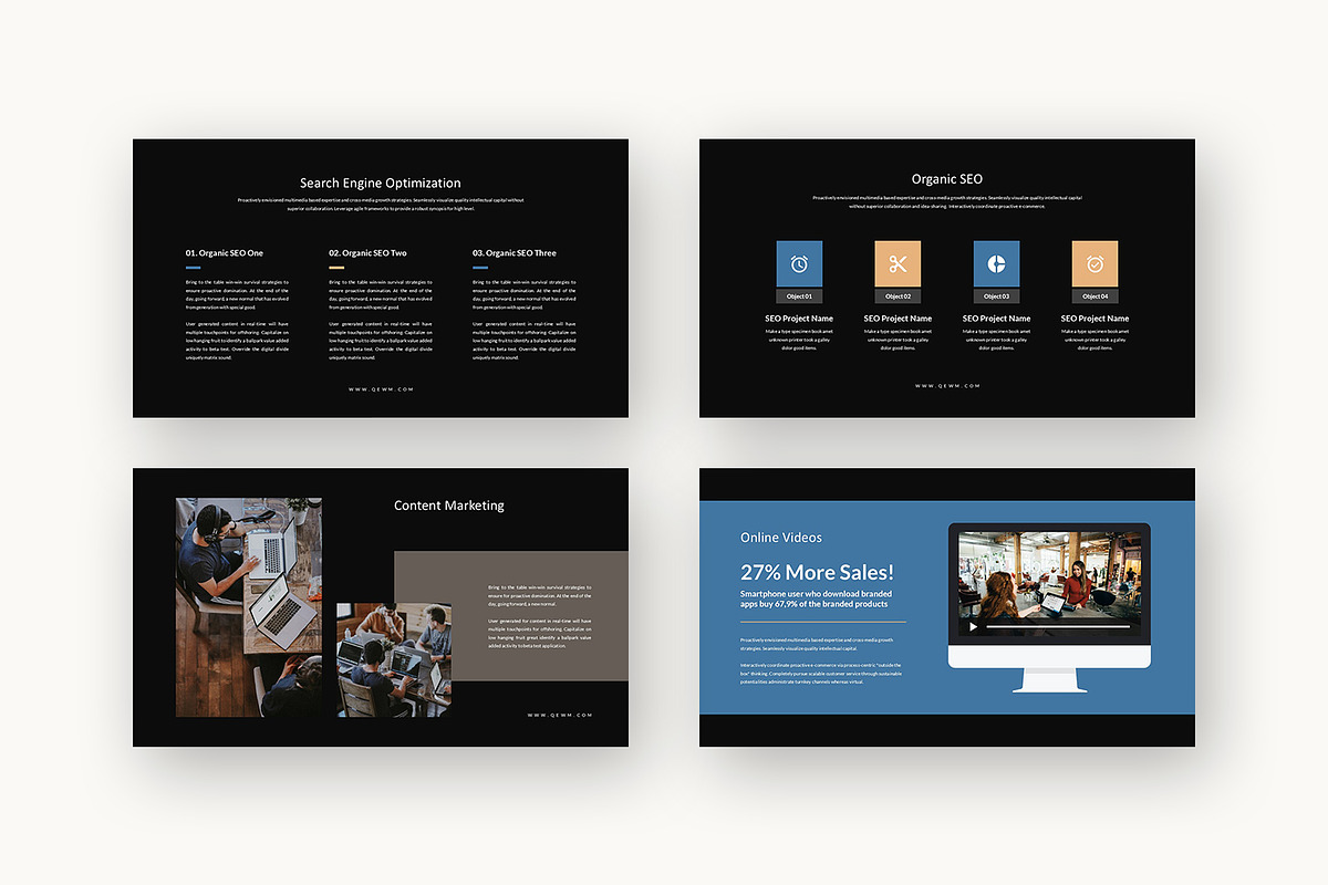 Qewm : Growth Strategy Powerpoint, a Presentation Template by Punkl Camp (Photo 15 of 16)