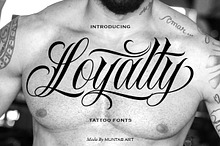 Loyalty - Bold Street Tattoo Script