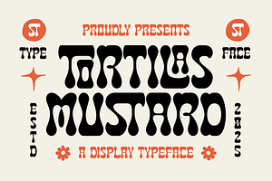 Tortilas Mustard – Funky Retro Font