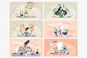 18 Nutrition Concepts V1, a Food Illustration by VectorMine (Thumbnail 4 of 8)