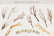 Winter Berry Watercolor Illustration, a Seasonal Illustration by Fire Spark Studio (Thumbnail 3 of 7)