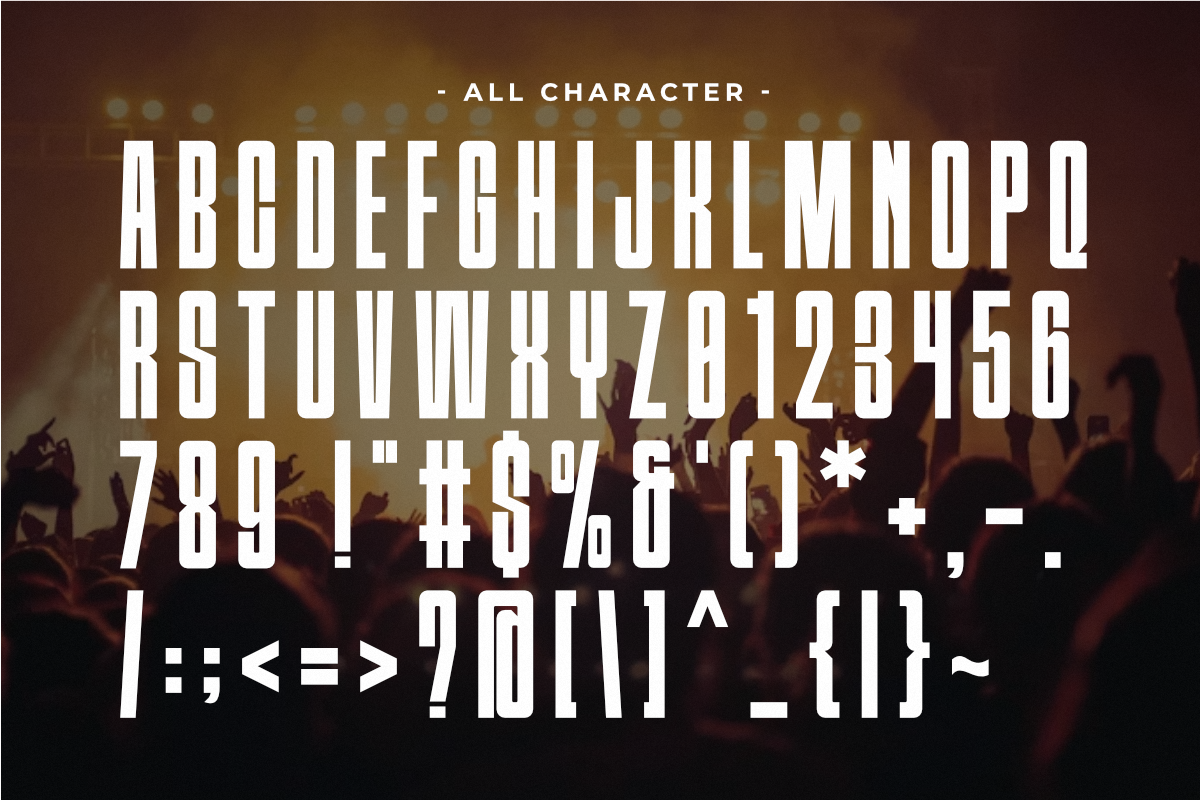 Headliner - Condensed Sans Serif, a Sans Serif Font by Pian45 Studio (Photo 6 of 8)
